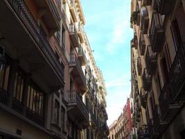 barcelona stadt am mittelmeer foto