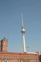 die stadt berlin in deutschland foto