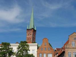 lübeck, deutschland, 2020 - die stadt lübeck an der ostsee in deutschland foto