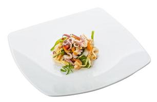 asiatischer Meeresfrüchtesalat foto