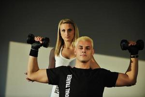 personal trainer training foto