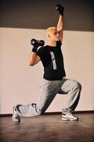 personal trainer mann foto