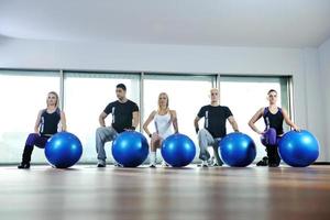 Fitness-Gruppentraining foto