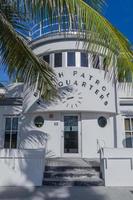 Hauptquartier der Strandpatrouille in South Beach, Miami. foto