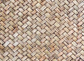 Wicker Bambus Textur Hintergrund foto