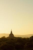 Gawdawpalin-Tempel in Bagan foto