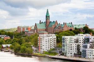 Gemeindehäuser und Krankenhaus in Stockholm, foto