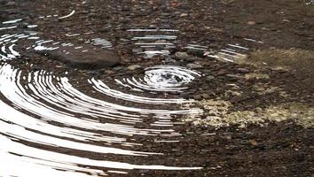 Hintergrund mit Wassertropfen-Wellenmuster foto