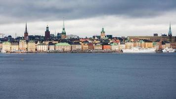 Panorama der Stadt Stockholm Galma Stan foto