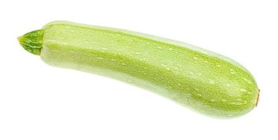 reifer Zucchini aus frischem Gemüse isoliert foto