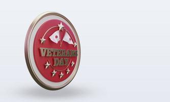 3d-veteranentag japan rendern linke ansicht foto