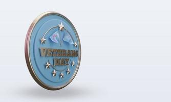 3d-veteranentag fidschi-rendering linke ansicht foto