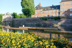 ahaus,deutschland,2021-schloss ahaus in deutschland foto