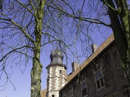 raesfeld, deutschland, 2020 - das schloss raesfeld in deutschland foto