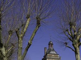 raesfeld, deutschland, 2020 - das schloss raesfeld in deutschland foto