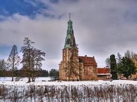 raesfeld, deutschland, 2020 - das schloss raesfeld in deutschland foto