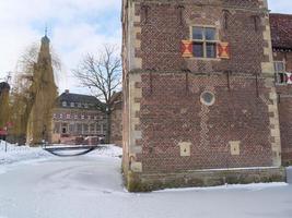 raesfeld, deutschland, 2020 - das schloss raesfeld in deutschland foto