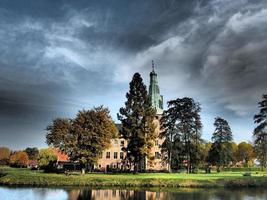 raesfeld, deutschland, 2020 - das schloss raesfeld in deutschland foto