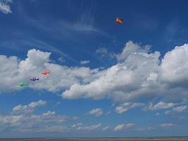 Baltrum-Insel in der deutschen Nordsee foto