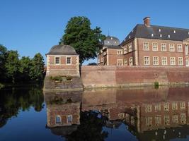 ahaus,deutschland,2021-das schloss ahaus in westfalen foto