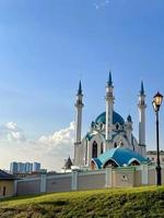 Kul-Sharif-Moschee im Kasaner Kreml. tatarstan, russland foto