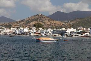 Bodrum-Stadt in der Türkei foto