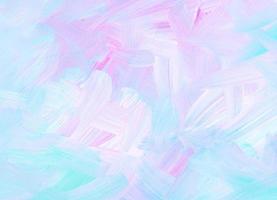abstrakte pastellblaue, rosa, weiße hintergrundbeschaffenheit. weiche Pinselstriche auf Papier. bunter lichtkünstlerischer hintergrund. foto