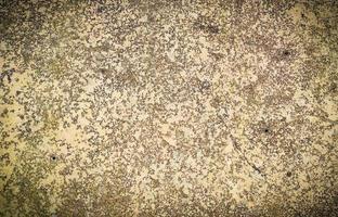 altes rostiges Metall Hintergrund gelbe braune rustikale Eisenplatte Patina Flecken Textur foto