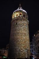 Galata-Turm in Istanbul, Türkei foto