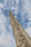 Ummauerter Obelisk in Istanbul foto