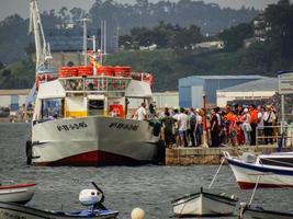 14.07.2018 Mugardos Tintenfischparty. a coruna, galicien, spanien. foto