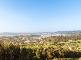 Ferrol aus der Einsiedelei von Chamorro foto