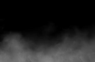 Nebeldesign auf schwarzer Hintergrundüberlagerung im Hintergrund. Illustrationsdesign. foto