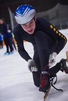 Ansicht Eisschnelllauf foto