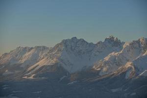 Winter Berglandschaft foto