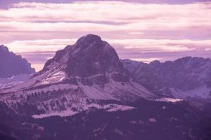 Blick auf die Winterberge foto