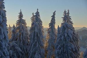 Winter Berglandschaft foto