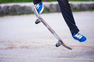 Skateboarder-Porträt foto