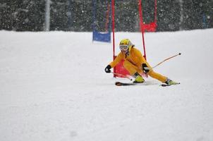 skirennen ansicht foto