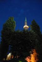 Moschee in der Nacht foto