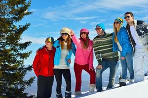 Winterspaß mit Jugendgruppe foto