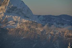 Winter Berglandschaft foto