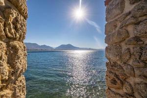 alanya 2022 antalya luftstadt mit burg und meer foto