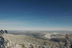 Blick auf die Winterberge foto