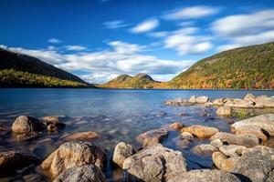 Jordan-Teich im Acadia-Nationalpark foto