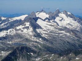 Gipfel des Reichenspitz in den Zillertaler Alpen, Österreich foto