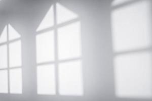 Fensterschatten für Overlay-Hintergrund. minimalistische und elegante Fotoeffekte foto