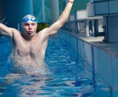 Ansicht Schwimmunterricht foto