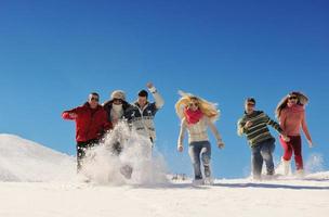 Winterspaß mit Jugendgruppe foto