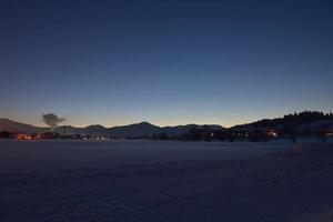 Winter Berglandschaft foto